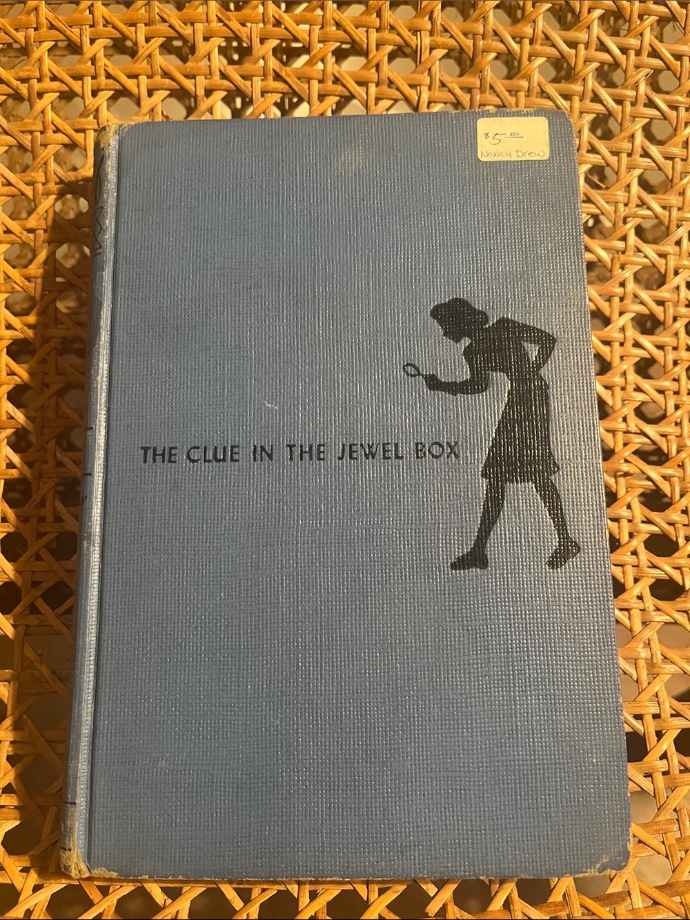 The Clue in the Jewel Box Hardcover Book - Blue Cover